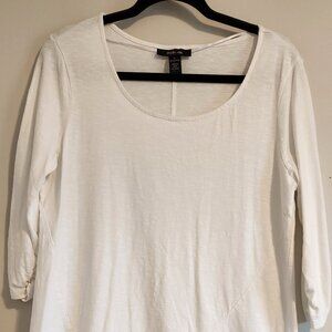 Style & Co Long Sleeve White Top